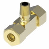 Aeroquip Self Align Tee Fitting Brass | 721X8