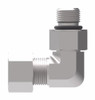 Aeroquip Adapter Flareless 90 Degree Tube x Male ORB Adjustable Carbon Steel Dura-Kote | 7515X6