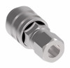 Aeroquip FD90 Series Coupling Female Half Straight 1/4 | FD90-1041-04-04
