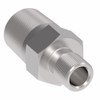 Aeroquip Adapter Flareless Straight Tube x Male NPTF Carbon Steel Dura-Kote | B7205X4X6