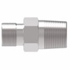 Aeroquip Carbon Steel Flareless Adapter Straight Male NPTF | B7205X4