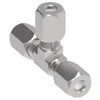 Aeroquip Carbon Steel Flareless Union Tee Adapter Tube x Tube x Tube Dura-Kote | B7705X8