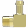Aeroquip Nipple Reusable 057 B Series Brass 90 Degree Male Pipe NPTF | 05705B-C04