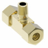Aeroquip Air Brake Tee Assembly Brass Male NPTF with Sealant | 1472X6Z
