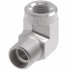 Aeroquip Carbon Steel Flareless Elbow Adapter 90 Degree Male 37 Degree x Female Pipe NPTF | B7455X8