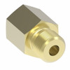 Aeroquip Adapter Straight Brass Female BSPP Swivel Male NPTF | 1100X2PPX2