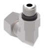 Aeroquip Adapter Flareless 90 Degree Tube x Male ORB Adjustable Carbon Steel Dura-Kote | 7515X8