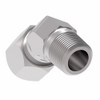 Aeroquip Carbon Steel Flareless Elbow Adapter 45 Degree Tube x Male NPTF | 7355X16