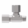 Aeroquip Adapter Flareless Steel Tee Tube x Male NPTF x Tube Dura-Kote | B7755X12