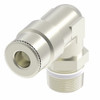 Aeroquip Adapter Elbow 90 Degree Brass Male NPTF Push to Connect Female | 1169PX6X6S