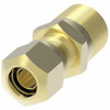 Aeroquip Connector Assembly Brass Male NPTF With Sealant | 1468X10Z