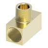 Aeroquip Brass Pipe Tee Adapter Male Branch with Sealant | 3600X2Z