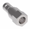 Aeroquip FD90 Series Coupling Male Half Straight Female NPT 1/4 | FD90-1034-02-04