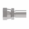 Aeroquip Fitting Permanent Teflon JIC Straight Female 37 Degree Swivel Carbon Steel | 8-608-C