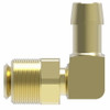 Aeroquip Hose Fitting 057 B Series Crimp 90 Degree Male Pipe NPTF Brass | 05704B-B64
