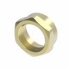 Aeroquip Short Collar Everswage Straight Female 37 Degree Swivel Brass | NJC-20-B