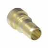 Aeroquip Nipple Permanent JIC Brass Straight | NJ-5-B