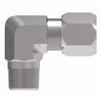 Aeroquip Adapter Flareless 90 degree Tube x Male NPTF Carbon Steel Dura-Kote | 7405X4X4