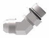 Aeroquip Adapter Elbow 45 Degree Carbon Steel | 2061-12-16S