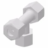Aeroquip Molded Compression Tube Tee Adapter | 1564X8G