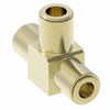 Aeroquip QCAB Union Tee Adapter Brass 1/2 Tube | 1864X8