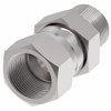 Aeroquip Adapter Straight Female 37 Degree Swivel Male BSPT Carbon Steel | FF4181-2020S