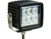 Buyers 1492137 Square Clear 6 LED Flood Light 12V / 24V 1350 Lumens