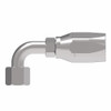 Aeroquip Hose Fitting Reusable R2AT 90 Degree Female 37 Degree Swivel Carbon Steel | 42508N-668
