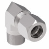 Aeroquip Carbon Steel Flareless Elbow Adapter 90 Degree Tube x Male NPTF | 7405X16