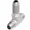 Aeroquip Adapter Tee Male 37 Degree Bulkhead -10 Carbon Steel | 203002-1-10-10S
