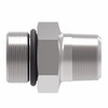 Aeroquip Adapter Straight Male Pipe NPTF x Male ORB Carbon Steel | FF1796-0402S