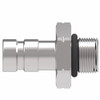 Aeroquip FD90 Series Coupling Male Half Straight 1/4 | FD90-1047-06-04