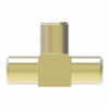 Aeroquip QCAB Union Tee Adapter Brass 3/8 Tube | 1864X6