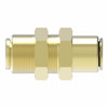 Aeroquip QCAB Adapter Brass Bulkhead 3/8T x 3/8T | 1874X6X6