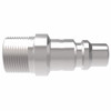 Aeroquip FD90 Series Coupling Male Half Straight Male SAE Flareless 1/4 | FD90-1044-04-04