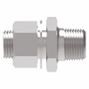 Aeroquip Adapter Straight SAE 37 Male Pipe NPTF Male ORB BSPP | FF4185-0804-2S