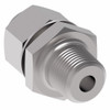 Aeroquip Adapter Straight SAE 37 Male Pipe NPTF Male ORB BSPP | FF4185-0804-2S