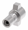 Aeroquip FD86 Series Coupling Female Half Straight NPTF 1 IN for Hydraulics | FD86-1004-16-16