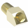 Aeroquip Inverted Flare Elbow 45 Degree Brass Female Swivel x Male NPTF | 352X3
