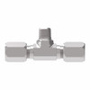 Aeroquip Adapter Flareless Steel Tee Tube x Tube x Male NPTF Dura-Kote | B7605X10