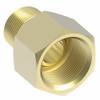 Aeroquip Inverted Connector Adapter Brass With Sealant | 202X8Z