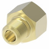 Aeroquip Inverted Connector Adapter Brass With Sealant | 202X8Z