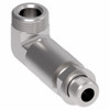 Aeroquip Adapter Elbow 90 Degree Female NPTF Carbon Steel Dura-Kote | 206804-6-8S