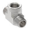 Aeroquip Adapter NPTF/NPSM Tee Carbon Steel | 2256-8-8S