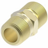 Aeroquip Adapter Brass Air Brake Male NPTF Nickel With Sealant | B1368X6Z
