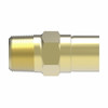 Aeroquip Fitting Permanent NPTF Straight Male Pipe Brass | B-1120Z