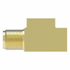 Aeroquip Adapter Brass Hydraulic Brake Inverted Tee | 7933