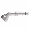 Aeroquip Hose Nipple Assembly EZ Clip ORFS Female Swivel 45 Degree Carbon Steel | GA23912-10-8