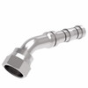 Aeroquip Hose Nipple Assembly EZ Clip ORFS Female Swivel 45 Degree Carbon Steel | GA23912-10-8