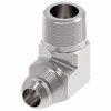 Aeroquip Adapter Elbow SAE 37 90 Degree Male 37 Degree Male Pipe BSPT | GG310-NP04-04